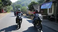 Puluhan Anggota Komunitas Motor Honda Touring Menikmati Lombok (ist)