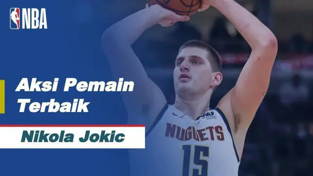 Berita video aksi terbaik NBA hari ini adalah Nikola Jokic yang membukukan 47 poin tertinggi dalam karirnya, bersama dengan 11 rebound dan 5 assist untuk Nuggets saat mereka mengalahkan Jazz, 128-117.