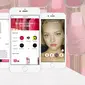 Aplikasi MakeupPlus meluncurkan fitur Counter yang memungkinkan Anda menjajal berbagai warna lipstik secara real time (Foto: Dok. MakeupPlus)