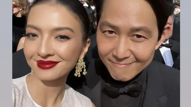 Raline Shah Hadir di Festival Film Cannes Prancis untuk pertama kalinya, credit: @ralineshah