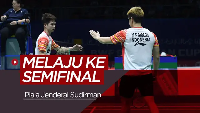 VIDEO: Indonesia Bertemu Jepang di Semifinal di Piala Sudirman 2019