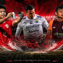 Kadek Arel, Teja Paku Alam, Komang Teguh Trisnanda. (Bola.com/ChatGPT)