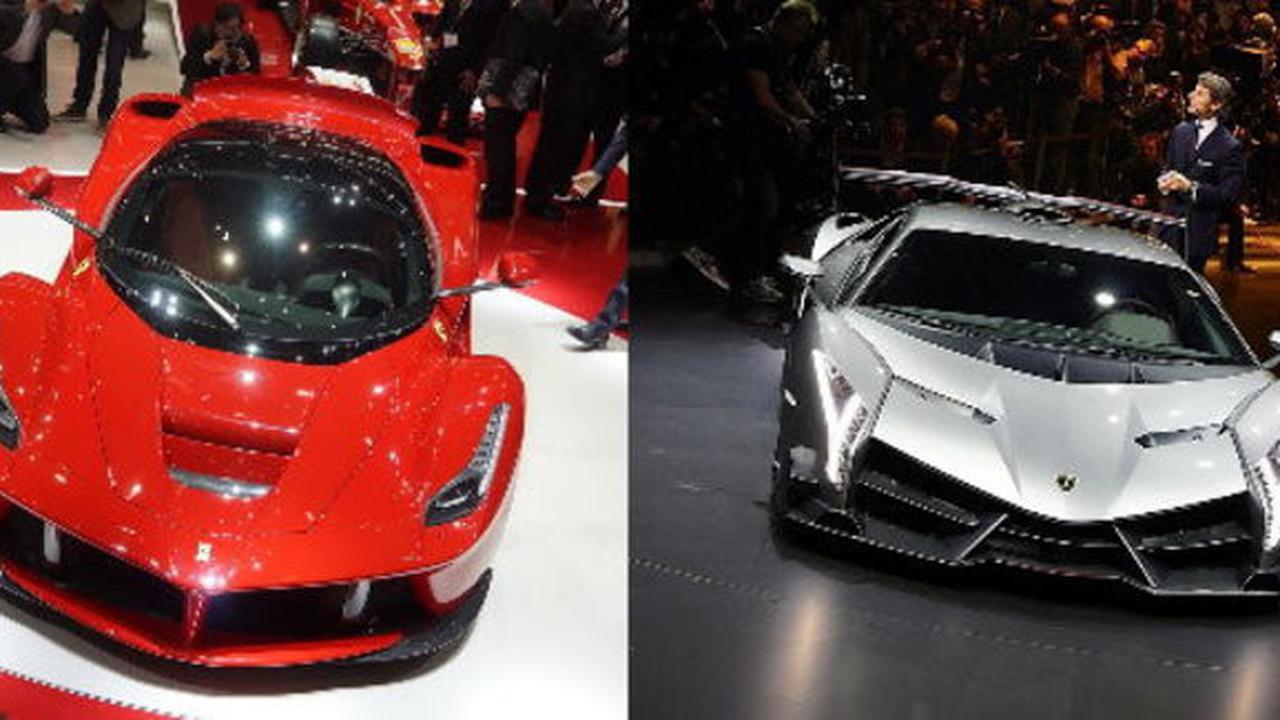 LaFerrari dan Lamborghini Veneno
