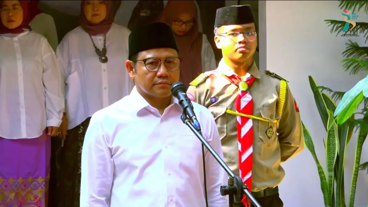 Menteri Koordinator Pemberdayaan Masyarakat Muhaimin Iskandar (Cak Imin) (Tangkapan layar youtube PKB)