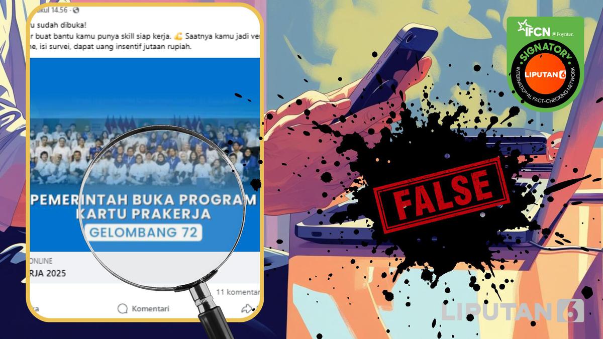 Waspada Hoaks Seputar Pendaftaran Kartu Prakerja, Cek Daftarnya