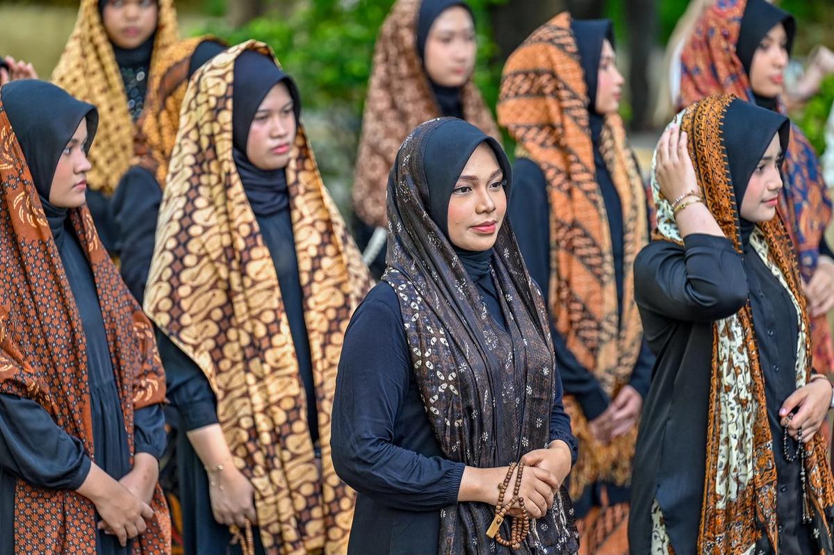FOTO: Ribuan Siswa Semarakkan Pawai Tahun Baru Islam di Banda Aceh