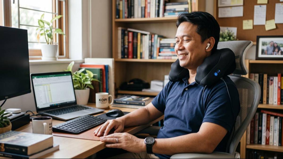 Bantal Pijat Elektrik yang Lagi Banyak Diburu, Solusi Praktis untuk Relaksasi di Rumah