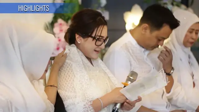 tasyakuran empat bulanan Kiki Amalia