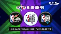 Saksikan Live Streaming NBA All Stars Contests Hanya di Vidio. sumberfoto: Vidio