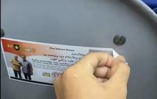 Ada Stiker Caleg Partai Ummat di Kursi Transjakarta