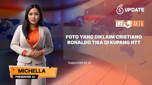 Tidak Benar dalam Foto ini Cristiano Ronaldo Tiba di Kupang NTT