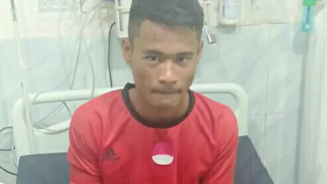 Pemain U-17 Bantan FC yang diduga dianiaya wasit karena protes pengaturan skor
