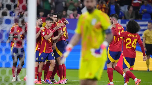 Timnas Spanyol Vs Timnas Italia