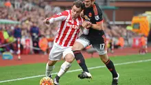 Gol indah Xherden Shaqiri tersebut tercipta saat Stoke City bertandang ke Everton dalam lanjutan Premier League, Senin (28/12/2015).
