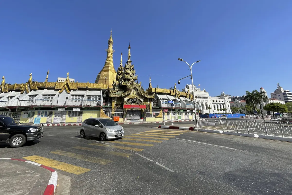 Aksi Mogok Senyap di Myanmar