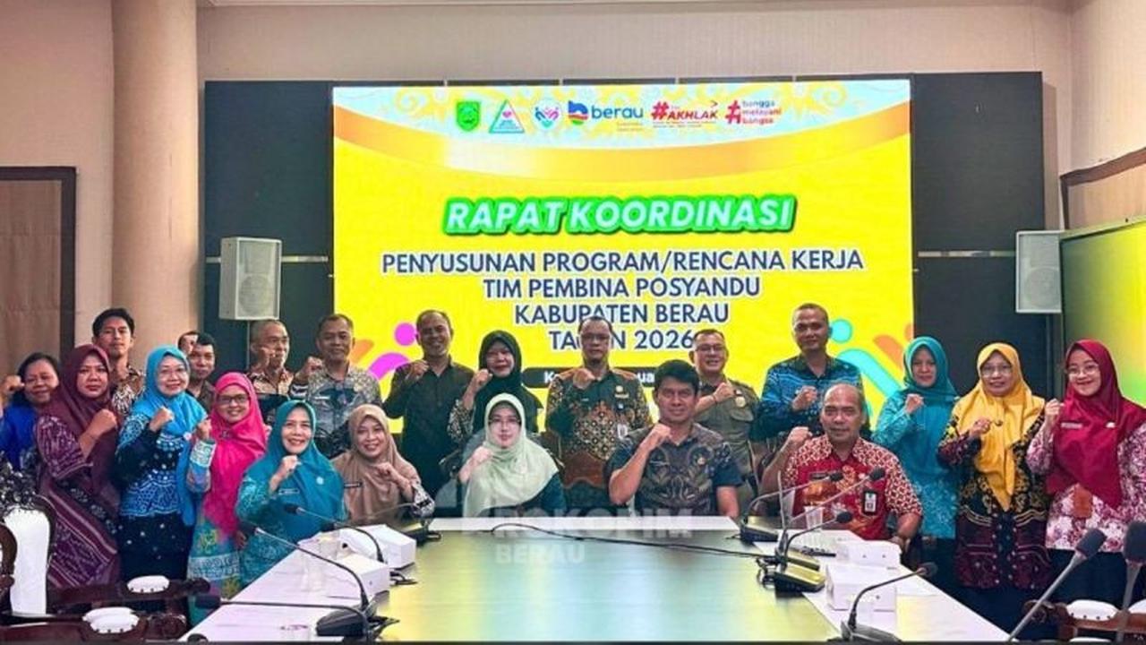 Pemkab Berau Perkuat Layanan Kesehatan Kampung Melalui Implementasi 6 SPM Posyandu Berau