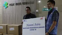 PT Astra International Tbk bersama anak perusahaan Astra Grup lainnya memberikan bantuan untuk meringankan pemerintah dan masyarakat dalam menghadapi pandemi Corona Covid-19.(ist)