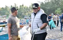 Hebat! Pantai Bintang Lombok Utara Nyaris Tanpa Sampah, Wabup Ajak Warga Jaga Kebersihan Lingkungan