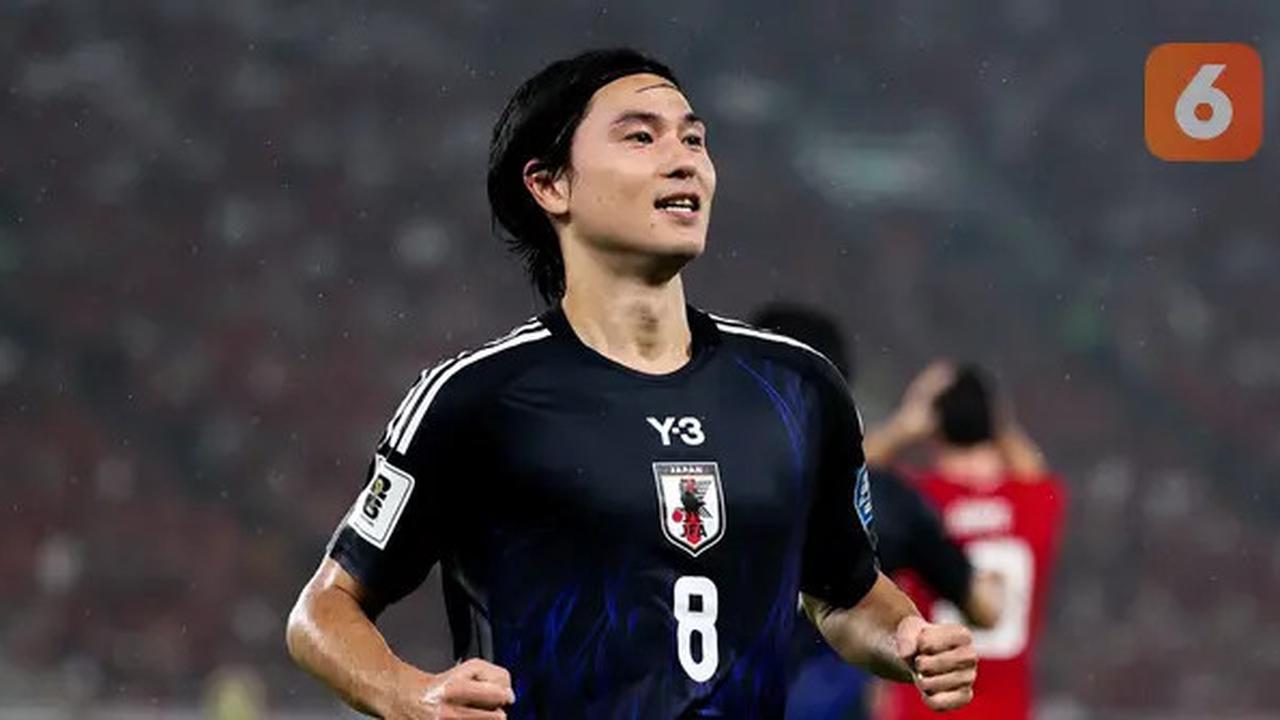 Takumi Minamino Menyamai Rekor Shunsuke Nakamura Usai Bobol Gawang Timnas Indonesia
