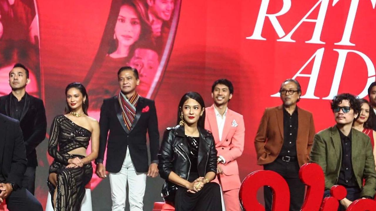 Ada Dian Sastro, Nino Fernandes, Hana Mlasan, Andri Mashadi, Naura Ayu, Fadi, Alydrus, Teuku Rassya, Sarah Sechan. Foto: Liputan6.com / Angga Yuniar