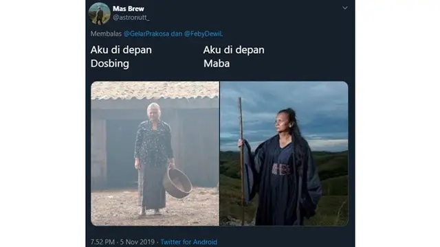 5 Foto Ekspektasi Vs Realita Christine Hakim ala Netizen Ini Benar Adany