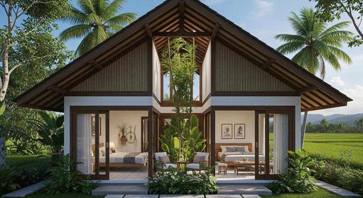 8 Desain Rumah Tropis Kecil dengan Ventilasi Maksimal &amp; Cahaya Natural, Bikin Nyaman untuk Pulang