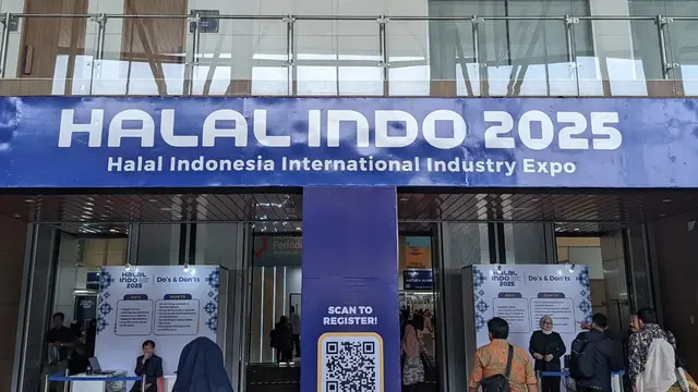 Acara Halal Indonesia International Industry Expo (Halal Indo) dan Indonesia Halal Industry Awards (IHYA) 2025 yang resmi digelar di ICE BSD City, Tangerang, pada tanggal 25 - 28 September 2025.