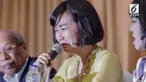 Veronica Tan, istri Ahok tak kuasa menahan air mata saat membacakan surat yang ditulis oleh pria bernama lengkap Basuki Tjahaja Purnama dari jeruji penjara.