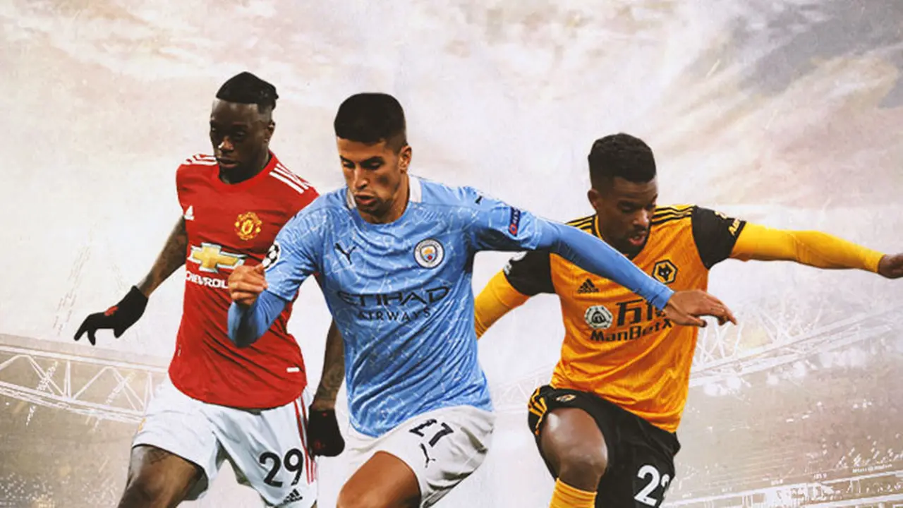 Ilustrasi - Aaron Wan-Bissaka, Joao Cancelo, Nelson Semedo
