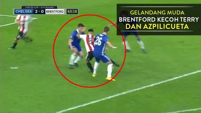 Gelandang Muda Brentford Ini Kecoh Terry dan Azpilicueta Sekaligus