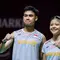 Ganda campuran Indonesia, Jafar Hidayatullah/Felisha Alberta Nathaniel Pasaribu, saat beraksi di Polytron Indonesia Open 2026. (Bola.com/Bagaskara Lazuardi)