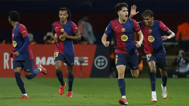 Foto: Drama Hujan 8 Gol Laga Barcelona Vs Atletico Madrid di Copa del Rey