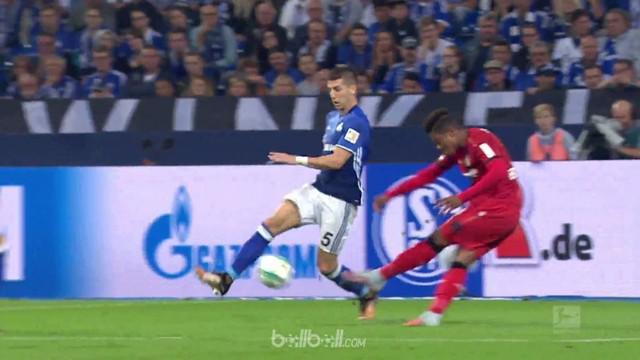 Berita video highlights Bundesliga 2017-2018 antara Schalke melawan Bayer Leverkusen dengan skor 1-1. This video presented by BallBall.