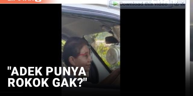 VIDEO: Viral Aksi Kocak Ibu Susi Pudjiastuti Keciduk Kendarai Mobil Pick Up dan Minta Ini