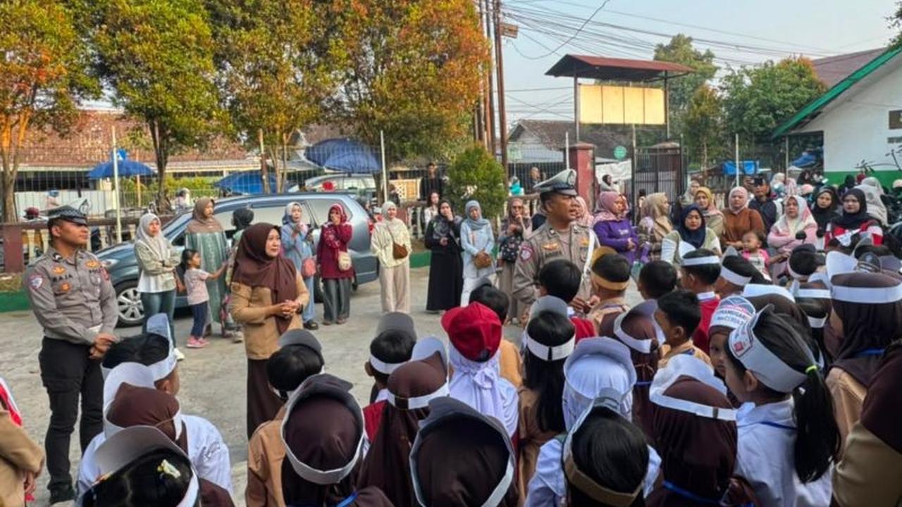 Polres Garut Gencarkan Edukasi Lalu Lintas Pelajar, Tanamkan Disiplin Sejak Dini