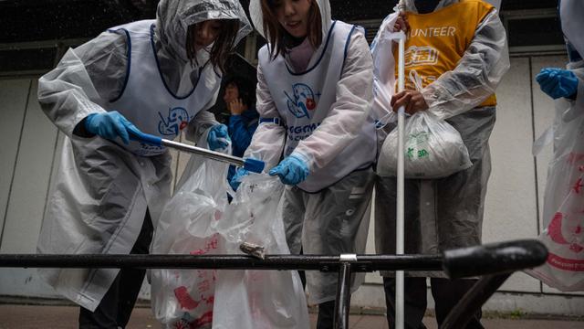 Lomba Pungut dan Pilah Sampah Tingkat Dunia di Jepang