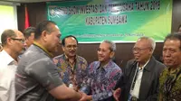 Jajaran KGJ dan Bupati Sumbawa dalam Road Show Investasi Sumbawa (Istimewa)