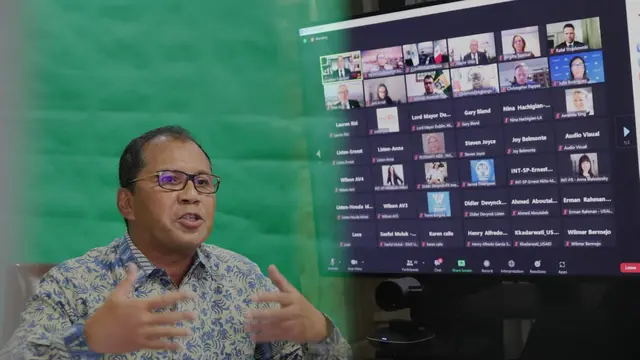 Wakili Indonesia di Forum Internasional, Wali Kota Danny Pomanto Bahas Politik Demokrasi Makassar