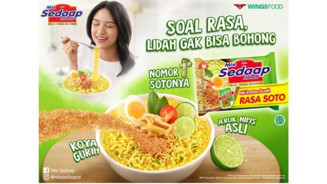 Mie Sedaap.