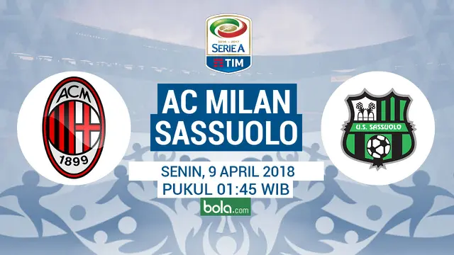 AC Milan vs Sassuolo