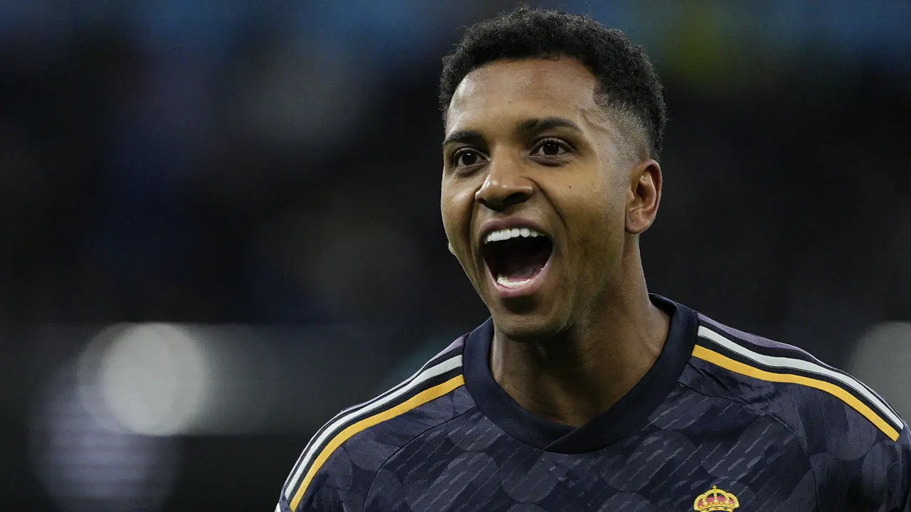 Rodrygo - Manchester City vs Real Madrid: Leg Kedua Perempatfinal Liga Champions 2023/2024