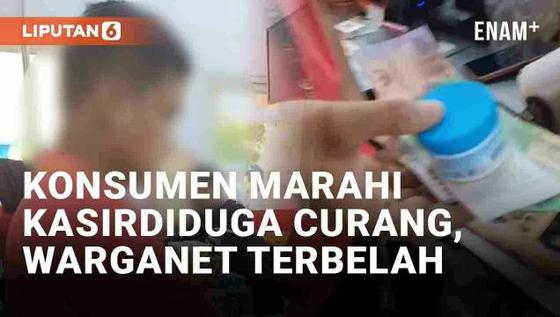 VIDEO: Viral Konsumen Marahi Kasir Minimarket Diduga Curangi Harga, Warganet Terbelah