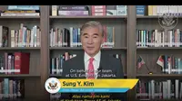 Duta Besar Amerika Serikat (AS) untuk Indonesia Sung Y. Kim mengucapkan selamat atas HUT ke-78 RI. (Twitter/@USAmbIndonesia)