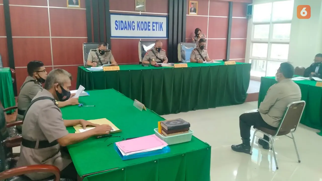 sidang kode etik anggota polda sulteng