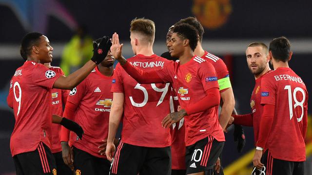 Penyerang Manchester United, Marcus Rashford.