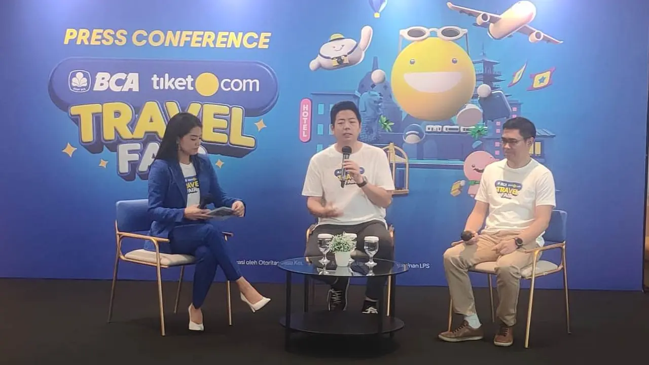 Konferensi Pers BCA tiket.com Travel Fair 2023