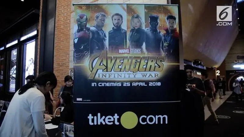 Nobar Cinemaholic Avengers: Infinity War Bareng tiket.com Dipadati Generasi Milenial