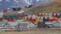 Longyearben, Svalbard, Norwegia