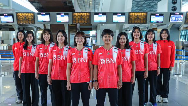 Tim putri Indonesia di Kejuaraan Bulutangkis Beregu Asia 2024