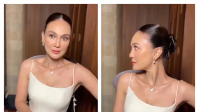 Model Kalung Emas Simpel Elegan Terbaru 2025, Punya Luna Maya saat Resepsi Curi Perhatian/Ig @moonmaxbase